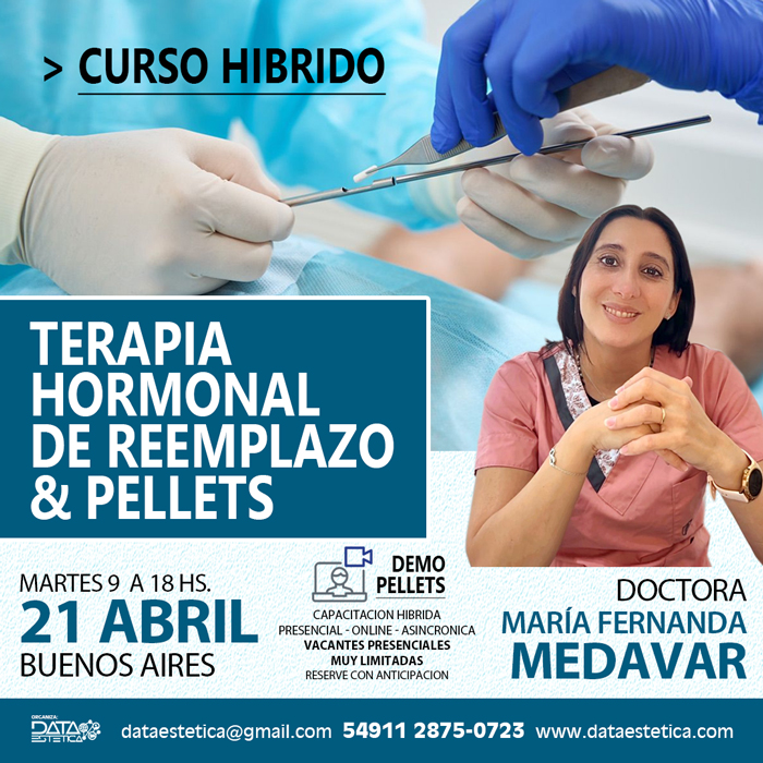 Terapia hormonal de reemplazo y Pellets